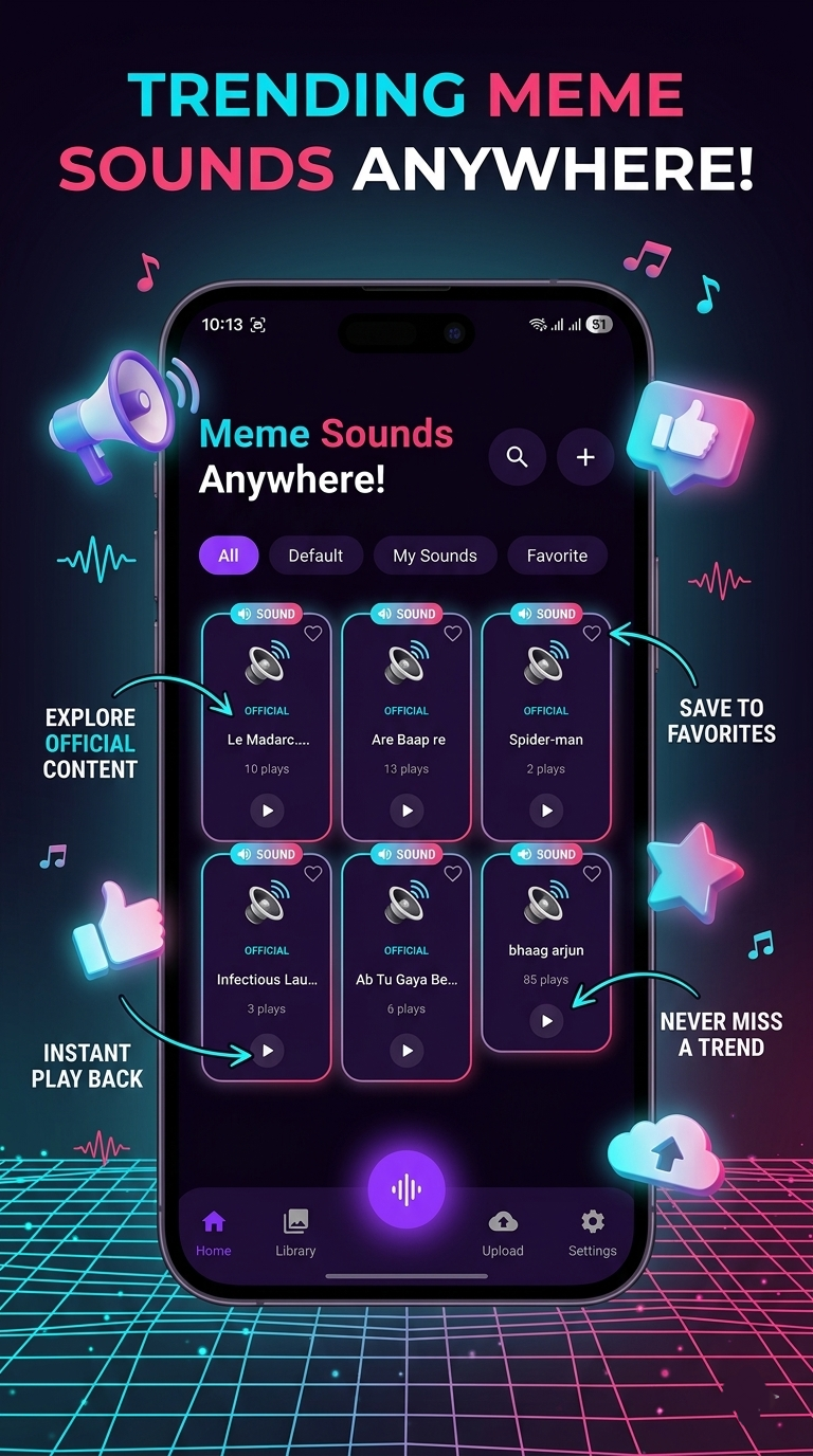 Meme Sound Player screenshot 1